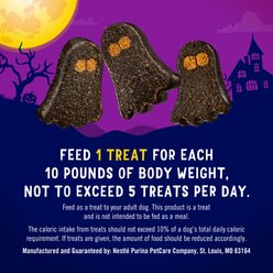 Beggin' Ghoulish Ghost Indoor Bacon Halloween Jerky Dog Treats, 6-oz pouch slide 2 of 7