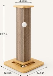 NonoPets 25.59-in Hemp Cat Scratching Post slide 2 of 8