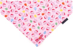 The Worthy Dog Personalized Birthday Girl Dog Bandana, Pink, Small