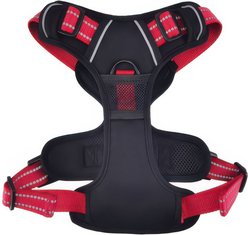 Doggie Design Venture Paw Pull-Controll Dog Harness, Black Cherry, X-Large: 20.5 to 41-in chest