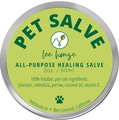LeeHouse Pet Salve Soothing Skin Relief Dog & Cat Ointment, 2-oz tin