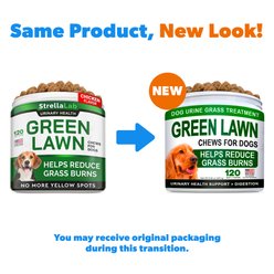 StrellaLab Green Lawn Urine Neutralizer Chicken Flavored Soft Chews for Dogs with Probiotics, Enzymes & Cranberry, 120 count slide 2 of 9