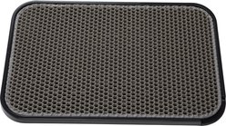 Bencmate Leak-Proof Non-slip Pads Raised Edges Cat Litter Box Mat, 24.2 x 15.6 x 0.8-in