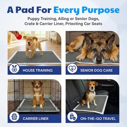 American Kennel Club Carbon Activated Dog Training Urine Collector, X-Large: 22 x 22-in, 100 count slide 2 of 8