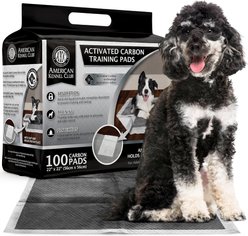 American Kennel Club Carbon Activated Dog Training Urine Collector, X-Large: 22 x 22-in, 100 count