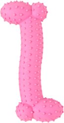 Kseroo Spiked Large Bone Dog Chew Toy, Pink
