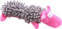 Kseroo Hippo Mop Plush Dog Chew Toy, Grey