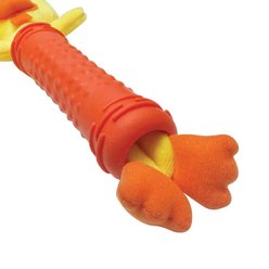 Best Furry Friends Plush Chicken & TRP Dog Toy, Multicolor, Medium slide 2 of 4