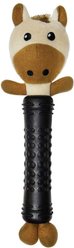 Best Furry Friends Plush Horse & TPR Dog Toy, Multicolor, Medium