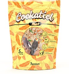 Mycelium Feeds Plus Seed Blends Cockatiel Food, 5-lb bag