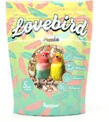 Mycelium Feeds Premier Seed Blends Lovebirds Food, 5-lb bag