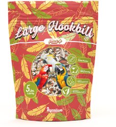 Mycelium Feeds Plus Seed Blends Hookbill & Macaws Food, 5-lb bag