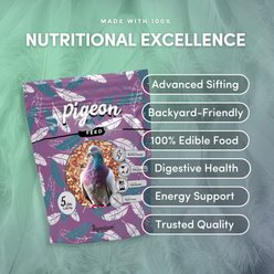 Mycelium Feeds Seed Blends Energy Pigeon Food, 5-lb bag slide 2 of 9