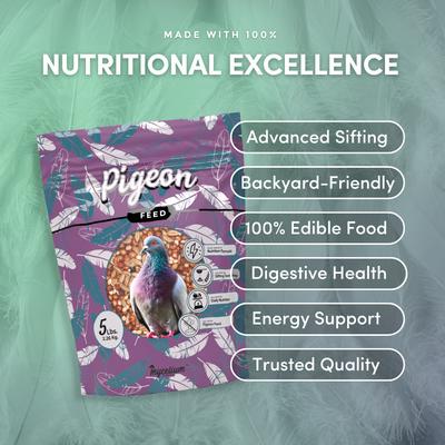Show full view: Mycelium Feeds Seed Blends Energy Pigeon Food, 5-lb bag slide 5 of 9