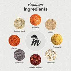 Mycelium Feeds Cuisine Seed Blends Immunity Conure Food, 5-lb bag slide 2 of 9