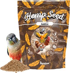 Mycelium Feeds Omega-3 Rich Supports Healthy Feathers & Digestion Seed Blends Bird Food, 5-lb bag