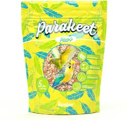 Mycelium Feeds Plus Seed Blends Immune Parakeet Food, 5-lb bag
