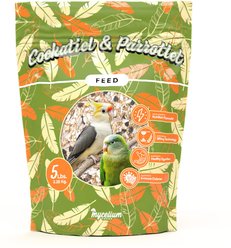 Mycelium Feeds Supports Daily Energy Immunity & Digestion Seed Blends Cockatiels Food, 5-lb bag