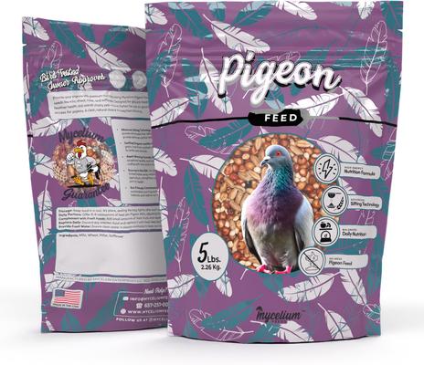 Show full view: Mycelium Feeds Seed Blends Energy Pigeon Food, 5-lb bag slide 2 of 9