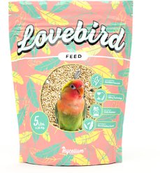 Mycelium Feeds Seed Blends Lovebirds Food, 5-lb bag