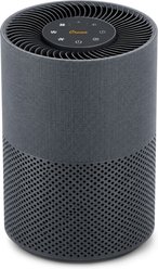 Crane Quality Indicator & Child Lock, Up To 500 Sq Ft True HEPA Dog Air Purifier, Black