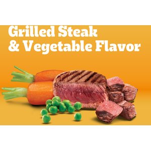 Pedigree Complete Nutrition Grilled Steak & Vegetable Flavor Dog Kibble Adult Dry Dog Food, 40-lb bag