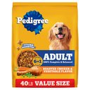 Pedigree Complete Nutrition Roasted Chicken & Vegetable Flavor Dog Kibble Adult Dry Dog Food, 40-lb bag