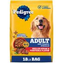 Pedigree Complete Nutrition Grilled Steak & Vegetable Flavor Dog Kibble Adult Dry Dog Food, 18-lb bag