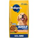 Pedigree Complete Nutrition Roasted Chicken & Vegetable Flavor Dog Kibble Adult Dry Dog Food, 3.5-lb bag