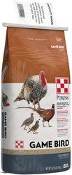 Purina Game Bird Maintenance 14% Protein Crumble Poultry Feed, 50-lb bag