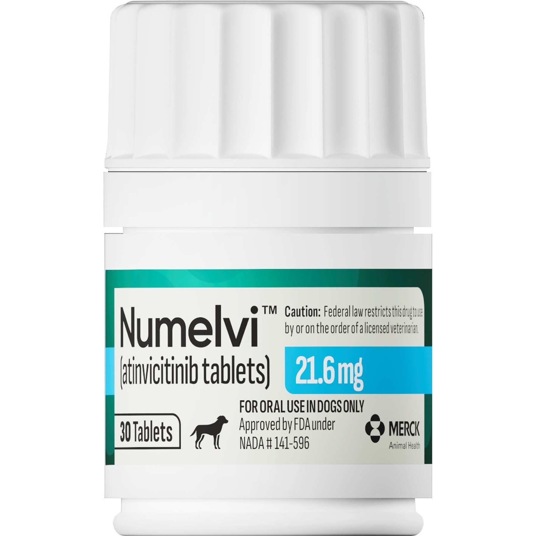 Numelvi (atinvicitinib) Tablets for Dogs, 21.6-mg, 120 Tablets