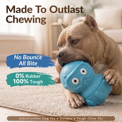 KADTC 3 in 1 Octopus Fillable Freeze Enrichment Dog Treat Dispenser Chew Toy slide 2 of 9