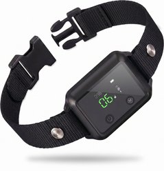 PATPET Premium Waterproof & Rechargeable Visualized Automatic Anti Bark Dog Training Collar