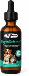 The Doctor's Dog PhytoDefense Natural Antimicrobial Immune Support Flavored Liquid Supplement for Dogs & Cats, 2-fl oz bottle slide 1 of 4