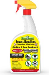 Summit Green Armor Insect Repellent Permethrin RTU Dog Flea & Tick Spray, 32-fl oz bottle