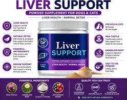 Live Well Dog Liver Support Digestive-Health Flavored Powder Supplement for Dogs & Cats, 6.35-oz jar slide 2 of 3