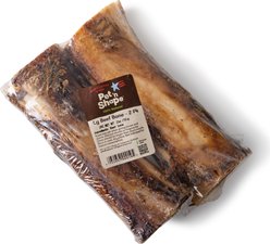 Pet 'n Shape Chewz Beef Bones Large Dog Treats, 2 count