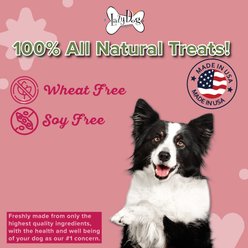 The Lazy Dog Cookie Co. Mutt Mallows Strawberry Smoochies Soft-Baked Dog Treats, 5-oz bag slide 2 of 6