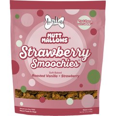 The Lazy Dog Cookie Co. Mutt Mallows Strawberry Smoochies Soft-Baked Dog Treats, 5-oz bag