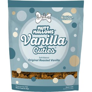 The Lazy Dog Cookie Co. Mutt Mallows Original Roasted Vanilla Soft-Baked Dog Treats, 5-oz bag
