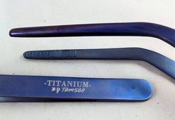 Tamsco Instruments Bent Titanium Aquarium Tongs, 15-in slide 2 of 2