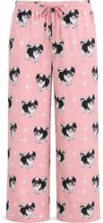 E&S PETS Shih Tzu Pajama Bottoms, Pink, Small