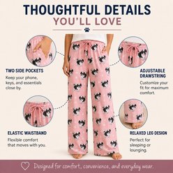 E&S PETS Shih Tzu Pajama Bottoms, Pink, Small slide 2 of 7