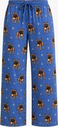 E&S PETS French Bulldog Pajama Bottoms, Light Blue, X-Large