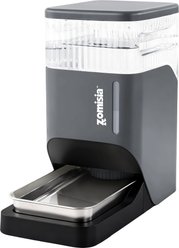ZOMISIA Automatic 100% BPA Free Dog Water Dispenser with Stainless Steel Bowl, Cool Grey, 8-L