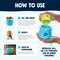 Show in main carousel: West Paw Zogoflex Toppl Tough Treat Dispensing Dog Chew Toy, Aqua Blue, Large slide 3 of 10