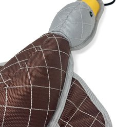 Eddie Bauer Oxford Eagle Launcher Squeaky Plush Dog Toy, Brown, 16-in slide 2 of 5