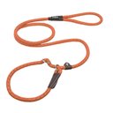FIDA Rope Slip Training Dog Leash, 6-ft long, 1/2-in wide, Orange