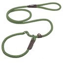 FIDA Rope Slip Training Dog Leash, 6-ft long, 1/2-in wide, Green