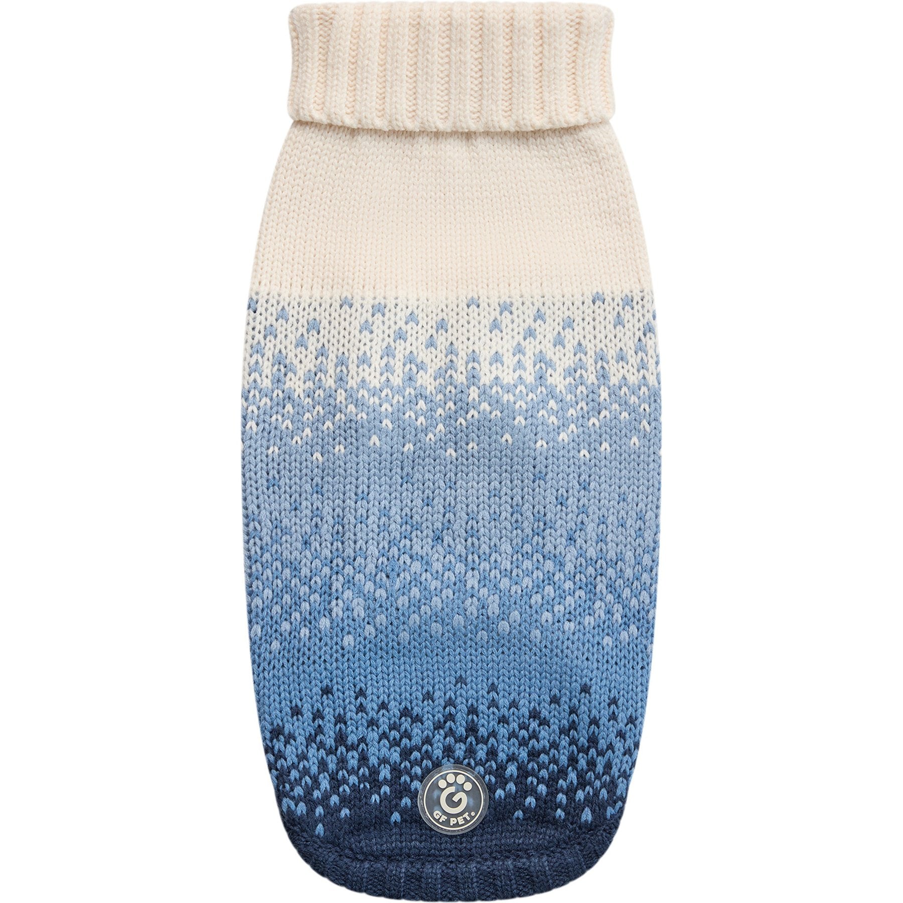 GF Pet Fisherman Dog Sweater, Sailor Blue, Large